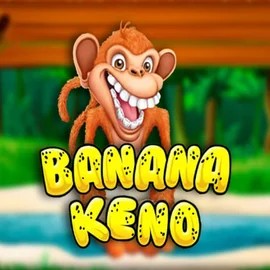 Banana Keno slot logo by Caleta Gaming at OneRush CasinoBanana Keno
