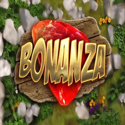 Bonanza slot logo by Big Time Gaming at OneRush CasinoBonanza
