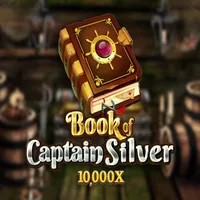 Book of Captain Silver slot logo by All41 Studios at OneRush CasinoBook of Captain Silver