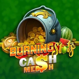 Burning Slots Cash Mesh slot logo by BF Games at OneRush CasinoBurning Slots Cash Mesh