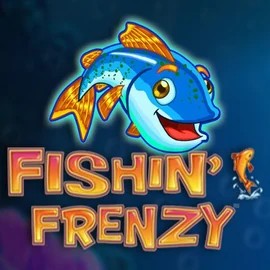 Fishin Frenzy slot logo by Blueprint Gaming at OneRush CasinoFishin Frenzy