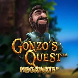 Gonzo's Quest Megaways logo by Red Tiger Gaming at OneRush Casino