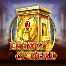 Legacy of Dead logo by Play'n GO at OneRush Casino
