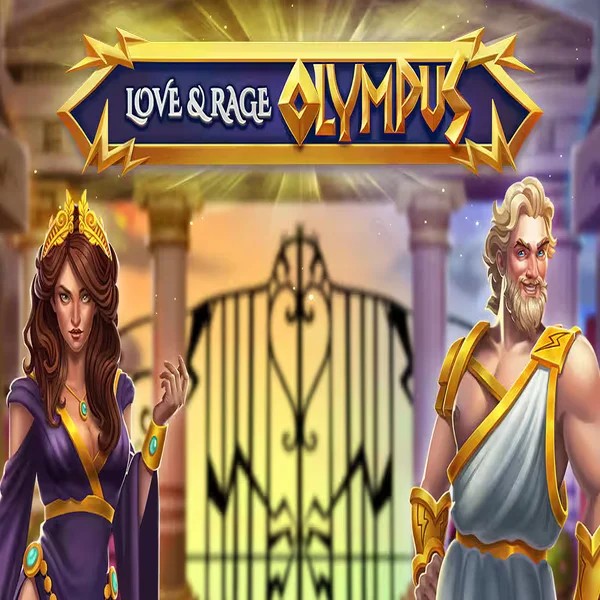 Love and Rage Olympus slot logo by Greentube at OneRush Casino