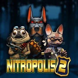 Nitropolis 2 online game logo by ELK Studios on onerush.eu.com