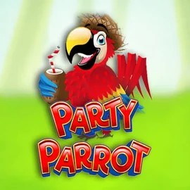 Party Parrot by Rival, showcased at onerush.eu.com – game logo