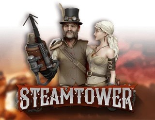 Official Slots logo: Steam Tower Slot by NetEnt at OneRush Casino