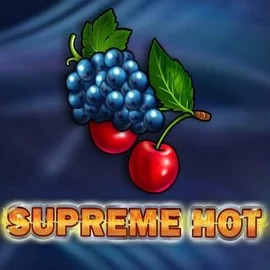 Supreme Hot slot logo by Amusnet Interactive at OneRush Casino